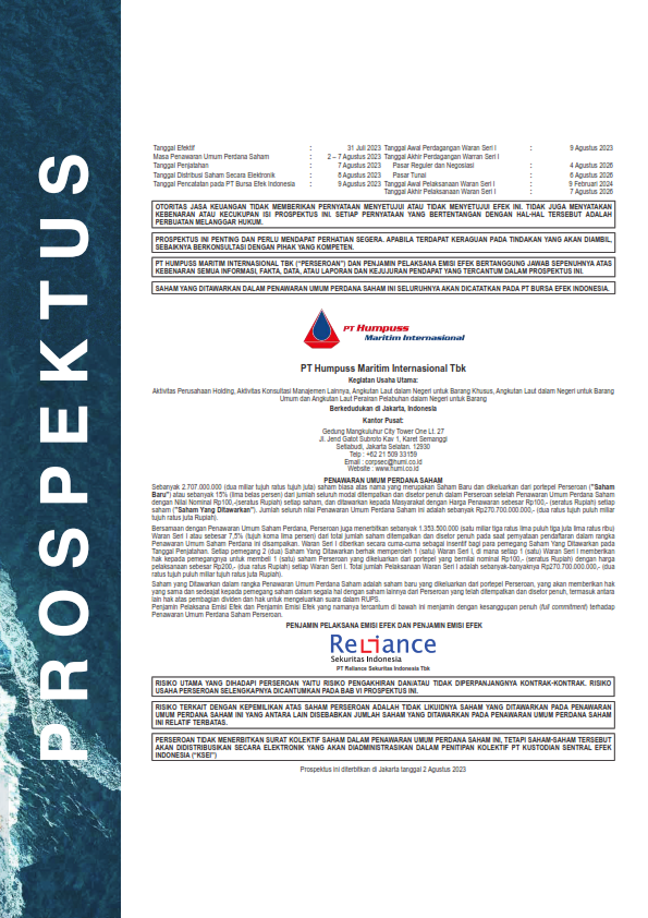 Propsketus IPO - HUMI