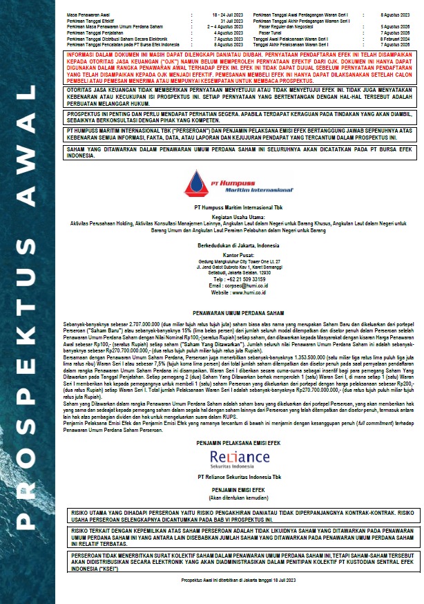 Prospectus Awal